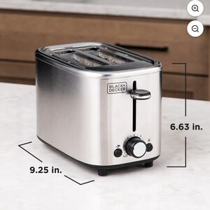 Black & Decker Stainless Steel Toaster